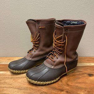 LL Bean Mens Duck Winter Hunting Gore-Tex Boots - Mens Size 9